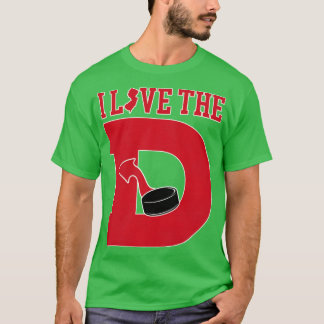 T-shirt J'aime le hockey des diables D