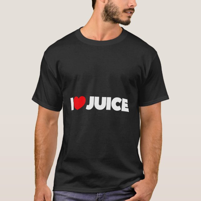 T-shirt J'aime le jus (Devant)