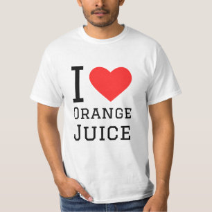T-shirt J'aime le jus d'orange