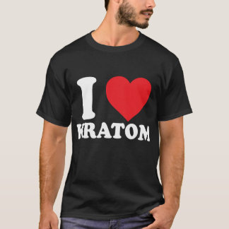 T-shirt J'aime le kratom, j'aime le kratom