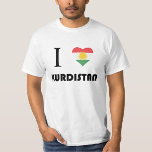 T-shirt J'aime le Kurdistan