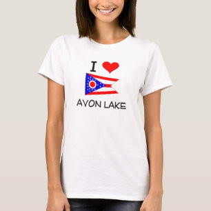 T-shirt J'aime le lac Ohio avon