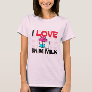 T-shirt J'aime le lait écrémé