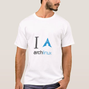 T-shirt J'aime le Linux de voûte