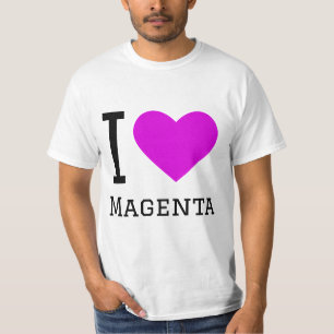 T-shirt J'aime le magenta