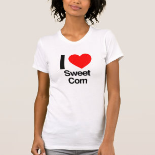 T-shirt j'aime le maïs sucré