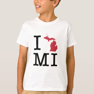 T-shirt J'aime le Michigan