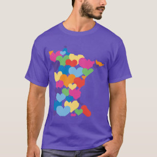 T-shirt J'aime le Minnesota