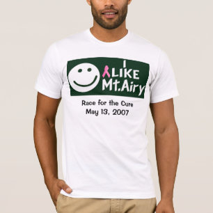 T-shirt J'aime le Mt. bien aéré (course 2007 pour