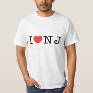 T-shirt J'AIME le New Jersey
