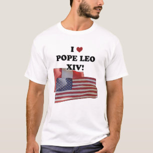 T-shirt J'Aime Le Pape Leo XIV !