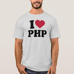 T-shirt J'aime le PHP