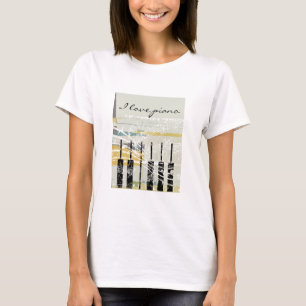 T-shirt J'aime le piano