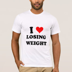 T-shirt J'aime le poids perdant