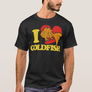 T-shirt J'aime le poisson rouge