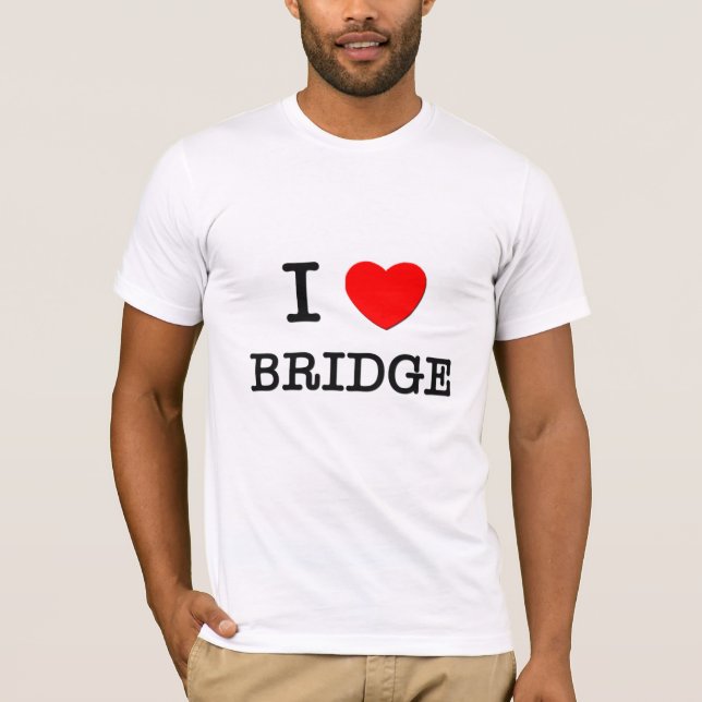 T-SHIRT J'AIME LE PONT (Devant)