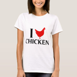 T-shirt J'aime le poulet