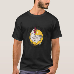 T-shirt J'Aime Le Poulet Ils Poop Mon Petit Déjeuner