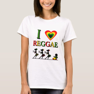 T-shirt J'aime le reggae