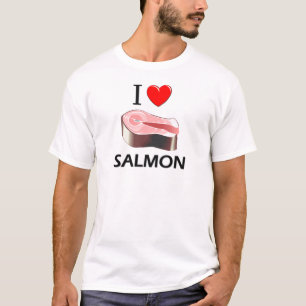 T-shirt J'aime le saumon