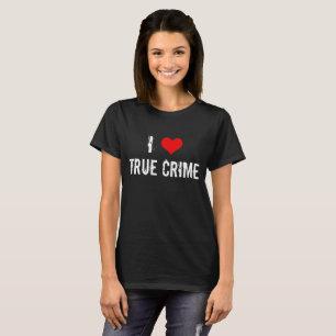 T-shirt J'aime le vrai crime