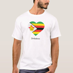 T-shirt J'aime le Zimbabwe