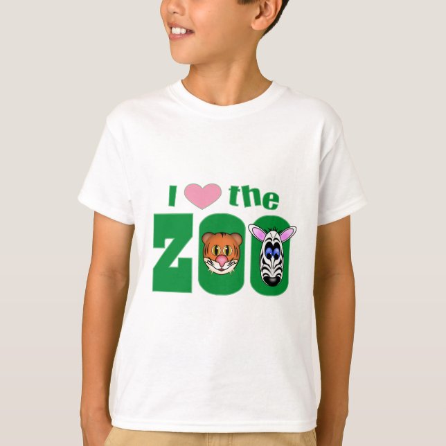 T-shirt J'aime le ZOO (Devant)