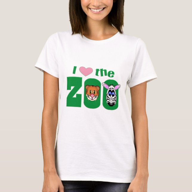 T-shirt J'aime le ZOO (Devant)