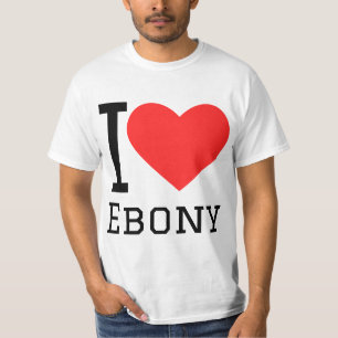 T-shirt J'aime l'ébène