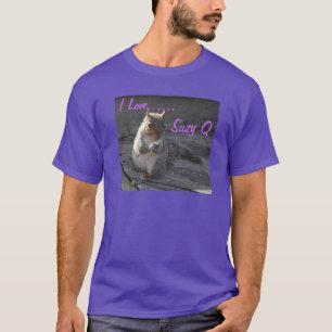 T-shirt J'aime ..... l'écureuil de Susy Q