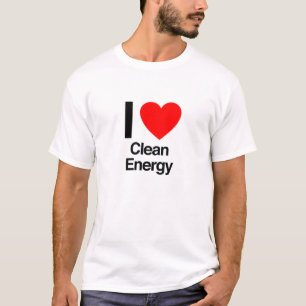 T-shirt j'aime l'énergie propre