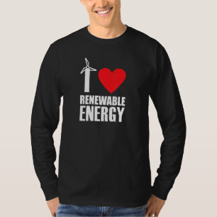 T-shirt J'aime l'énergie renouvelable