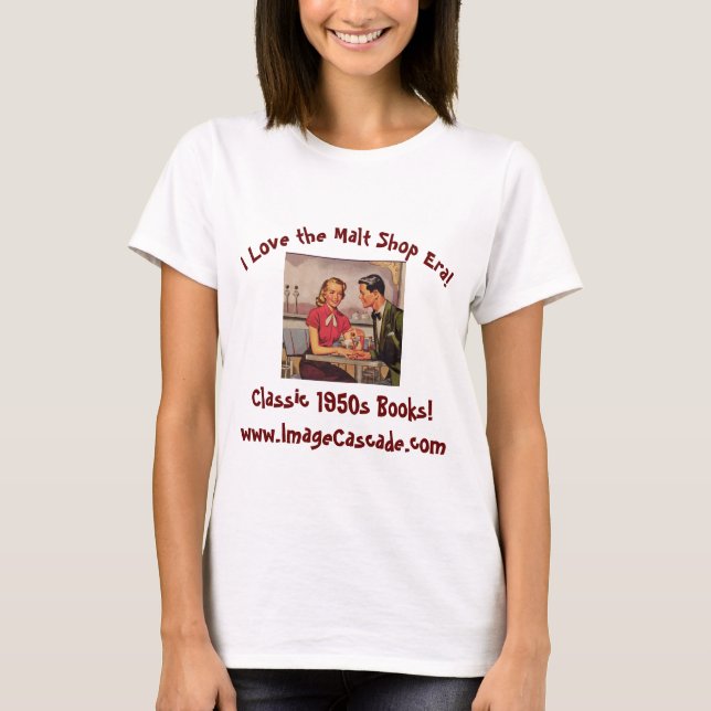 T-shirt J'aime l'ère des boutiques de malt (Devant)