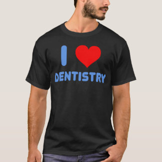 T-shirt J'aime les amis de la dentisterie