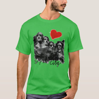 T-shirt J'aime les amis de Rapid city