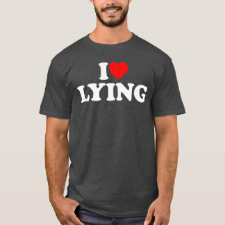 T-shirt J'aime les amis menteurs