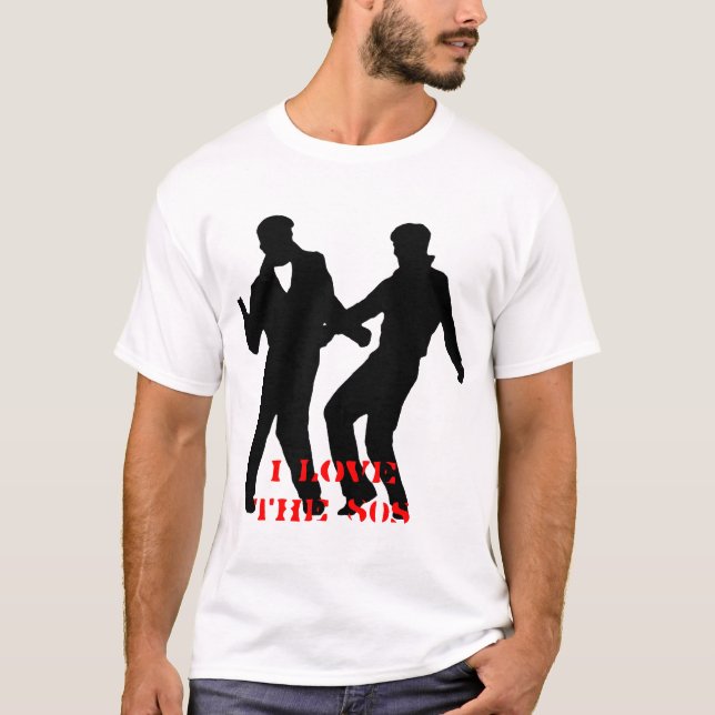 T-shirt J'aime les années 80 (Devant)