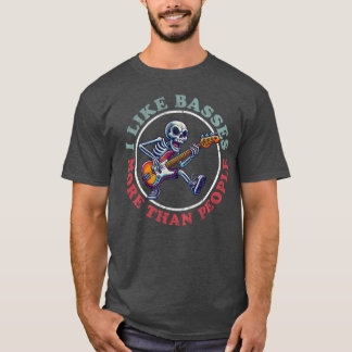 T-shirt J'Aime Les Basses Plus Que Les Gens