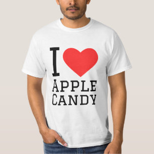 T-shirt J'aime les bonbons Apple