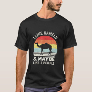 T-shirt J'Aime Les Camels Animal Camel