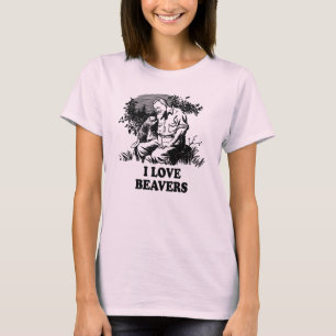 T-shirt J'aime les castors