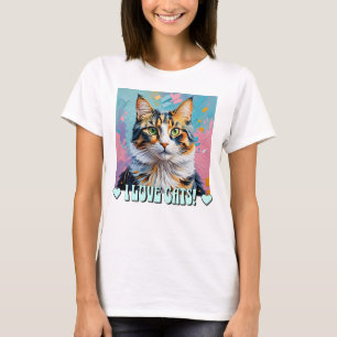 T-shirt J'Aime Les Chats !