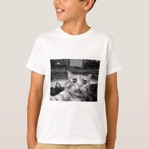T-shirt J'aime les chats et le hockey peut-être 3 personne