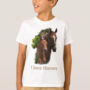 T-shirt J'aime les chevaux