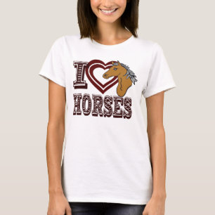 T-shirt J'aime les chevaux