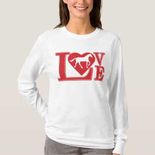 T-shirt J'aime les chevaux, l'amour des chevaux, les cheva
