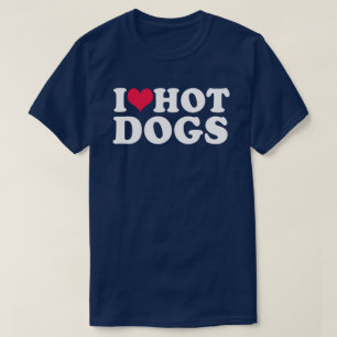 T-shirt J'Aime Les Chiens Chauds