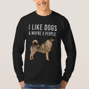 T-shirt J'Aime Les Chiens Elkhound Norvégiens Et Peut-Être