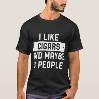 T-shirt J'Aime Les Cigares, Et