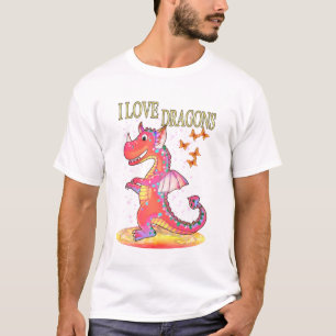 T-shirt J'Aime Les Dragons.